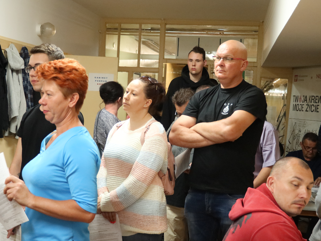 Słupca oddaje krew dla Janki