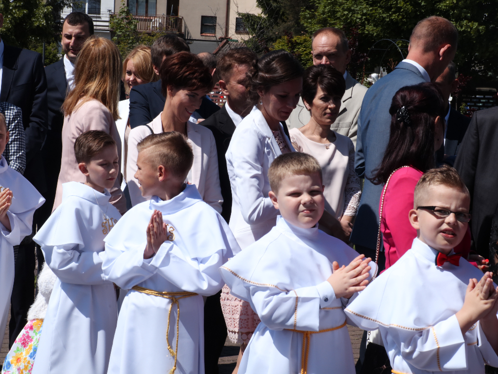 Komunia w Kozalu. Dziś świętuje III c ZDJĘCIA