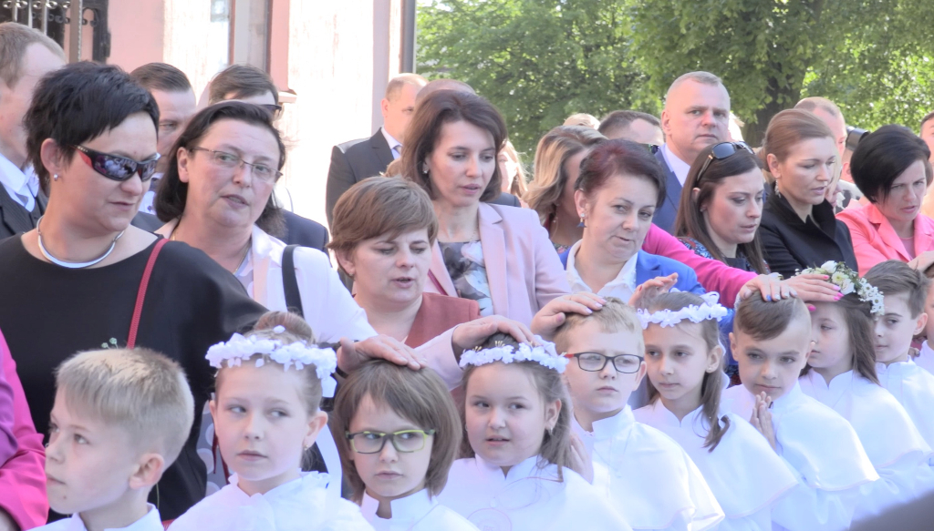 Komunia w Wawrzyńcu ZDJĘCIA