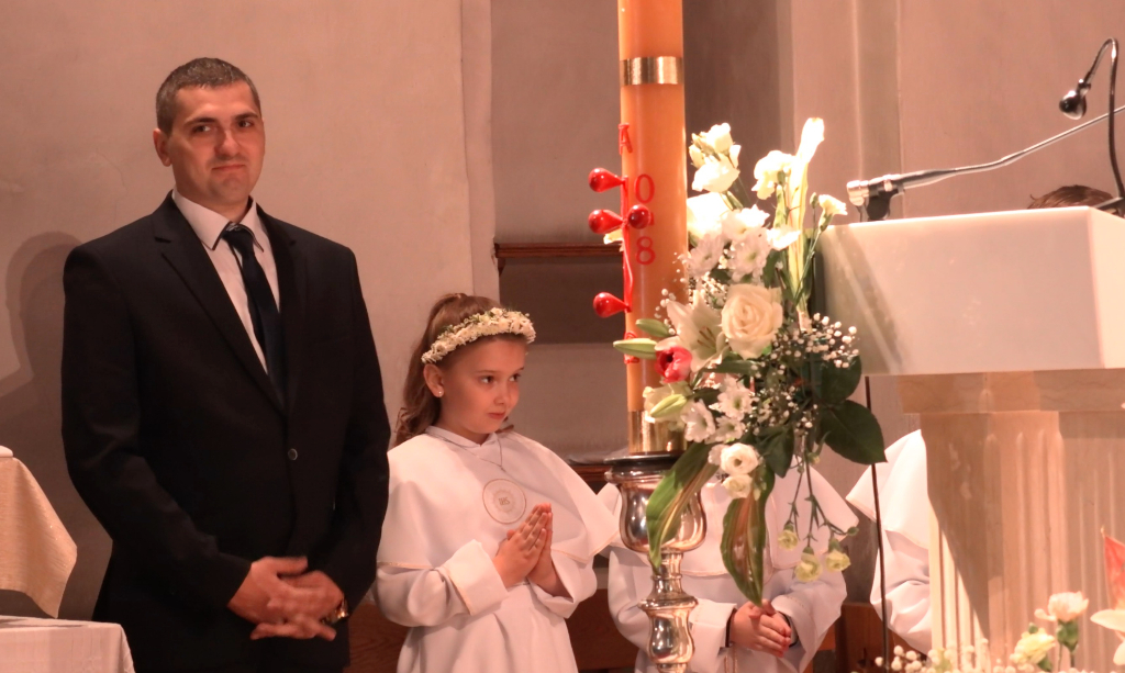 Komunia w Wawrzyńcu ZDJĘCIA