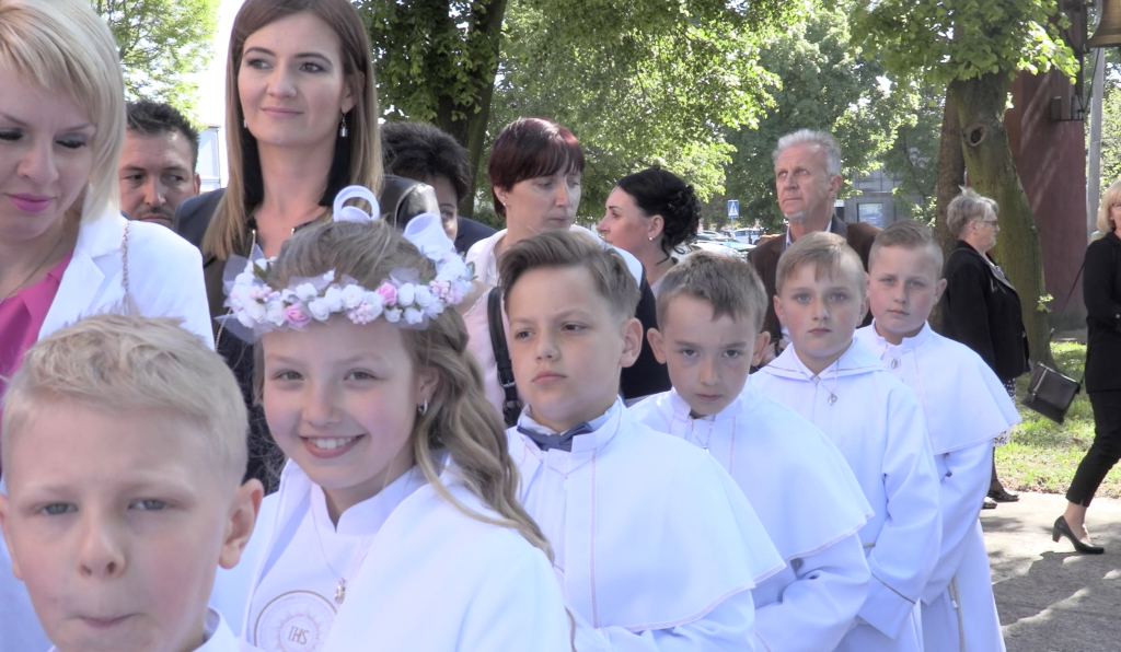 Komunia w Wawrzyńcu ZDJĘCIA