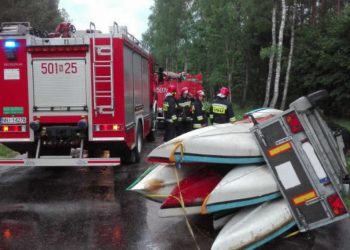 Poważny wypadek 25-latka. Zabrał go helikopter