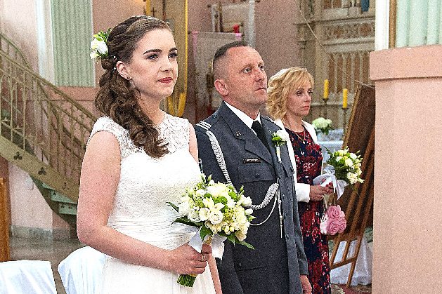 Milena i Artur. Gratulujemy i życzymy najlepszego!