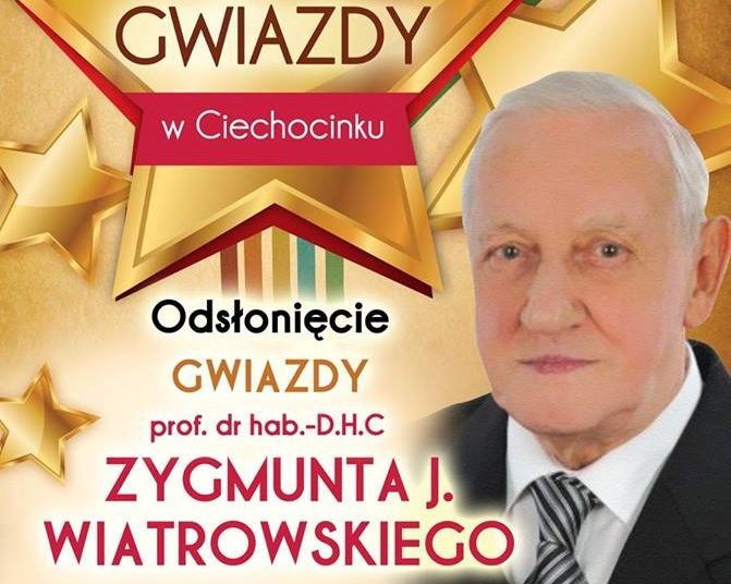 Złota Gwiazda dla Honorowego obywatela Zagórowa