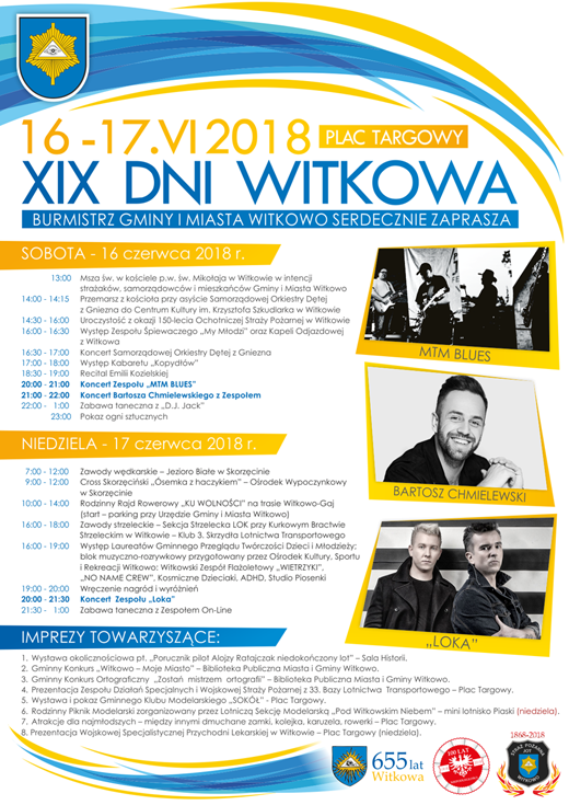 Dziś Dni Witkowa. Co w programie?