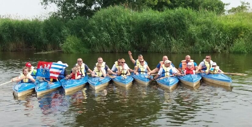 Policjanci na kajakach. Zobacz zdjęcia