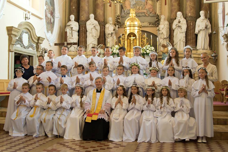 I Komunia św. w Lądku