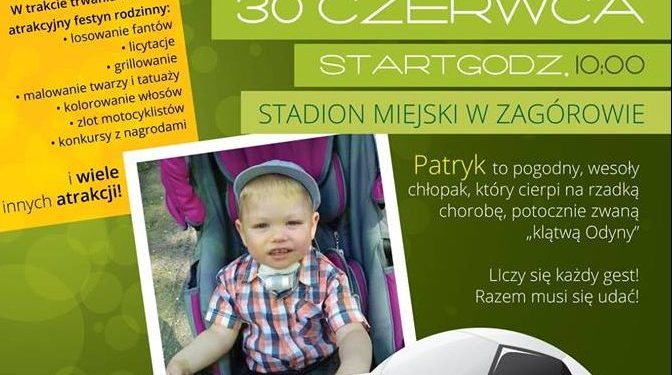 Zagrają dla Patryka