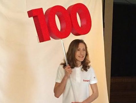 Martyna Galant w Teamie 100
