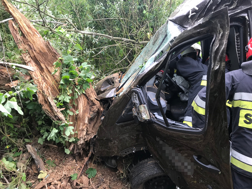 Poważny wypadek w Wymysłowie ZDJĘCIA