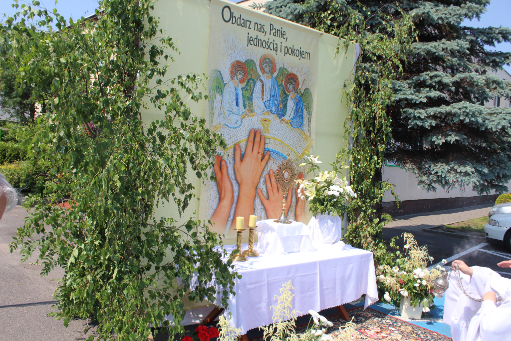 Boże Ciało u Leonarda w Słupcy