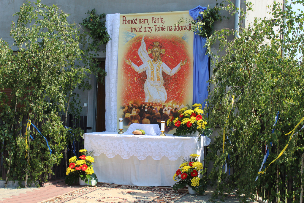 Boże Ciało u Leonarda w Słupcy