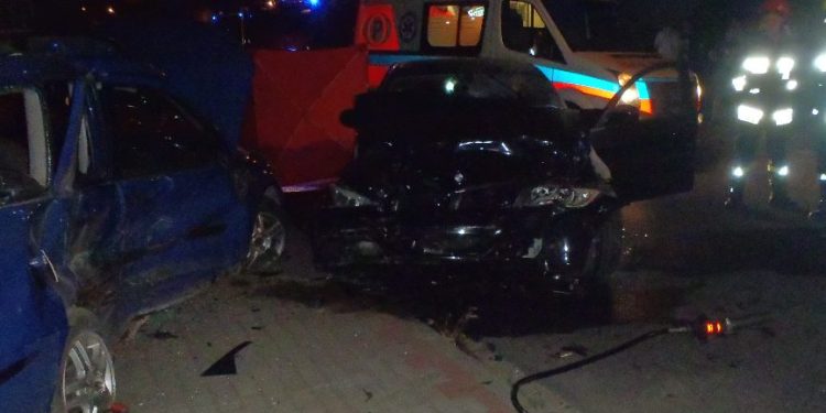 Wypadek w Zagórowie. Ucierpiały 2 osoby