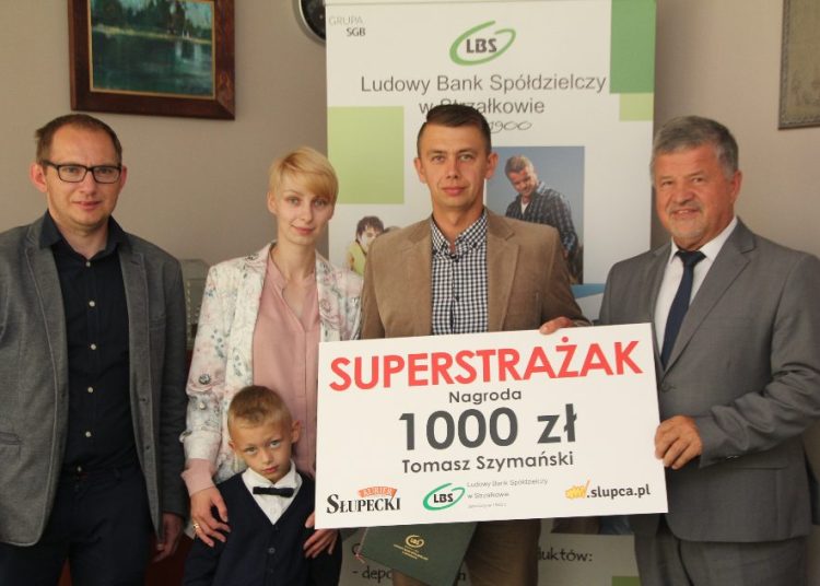 SuperStrażak odebrał nagrodę. Gratulujemy!