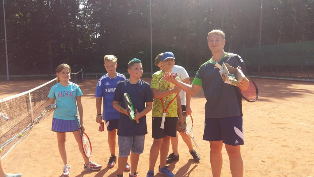 Półkolonie Słupeckiego Towarzystwa Tenisowego