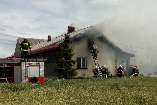 5-osobowa rodzina straciła cały dobytek