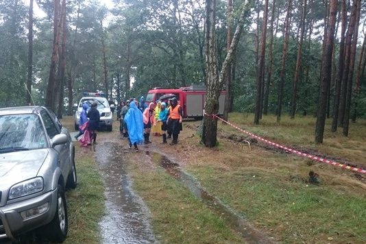 Czuwają nad bezpieczeństwem harcerzy