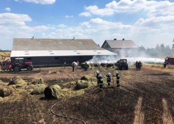 Dwa pożary w powiecie