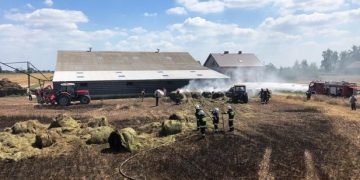 Dwa pożary w powiecie