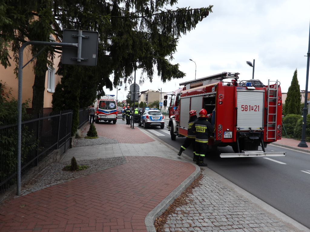 Wypadek na ul. Traugutta