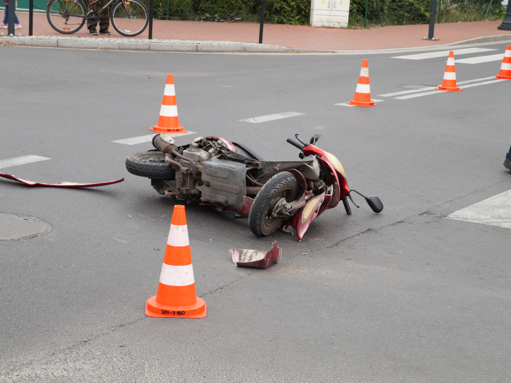 Wypadek na ul. Traugutta