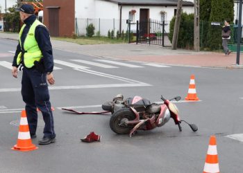 Wypadek na ul. Traugutta