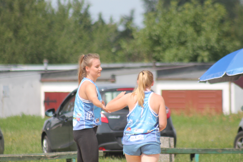 Wawrzynkowa siatkówka plażowa na fotografii