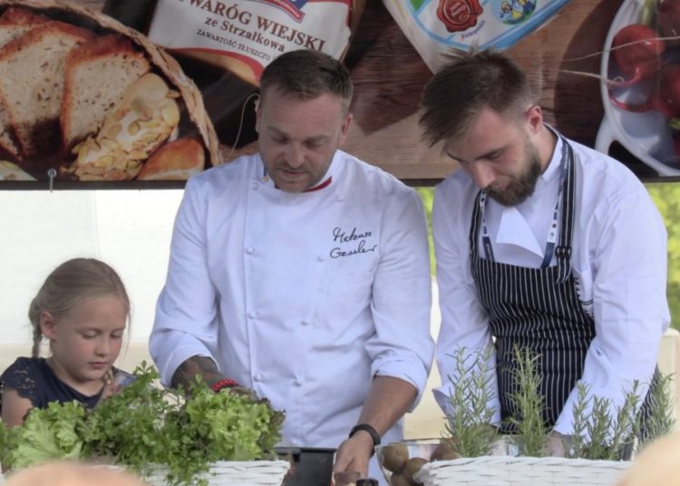 Gessler gotuje w Słupcy. Zobacz film