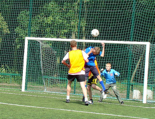 Balonowa bitwa atrakcją turnieju