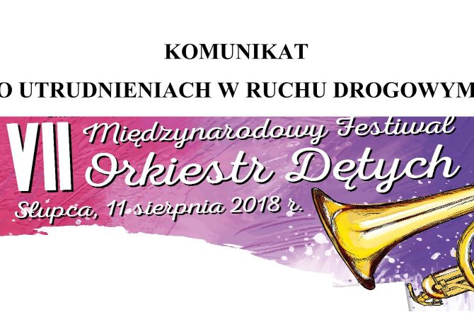 Festiwal orkiestr. Będą utrudnienia