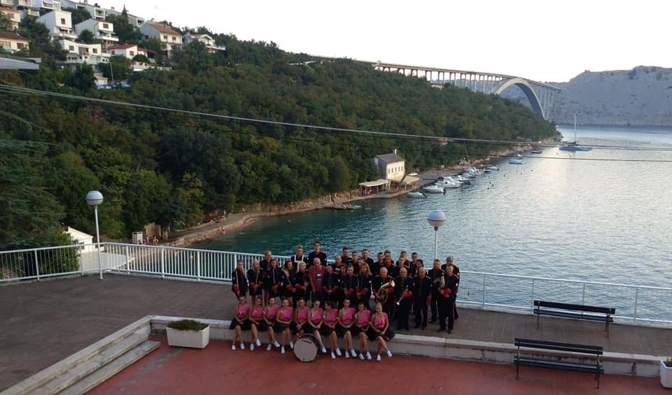 Orkiestra OSP wróciła z Chorwacji