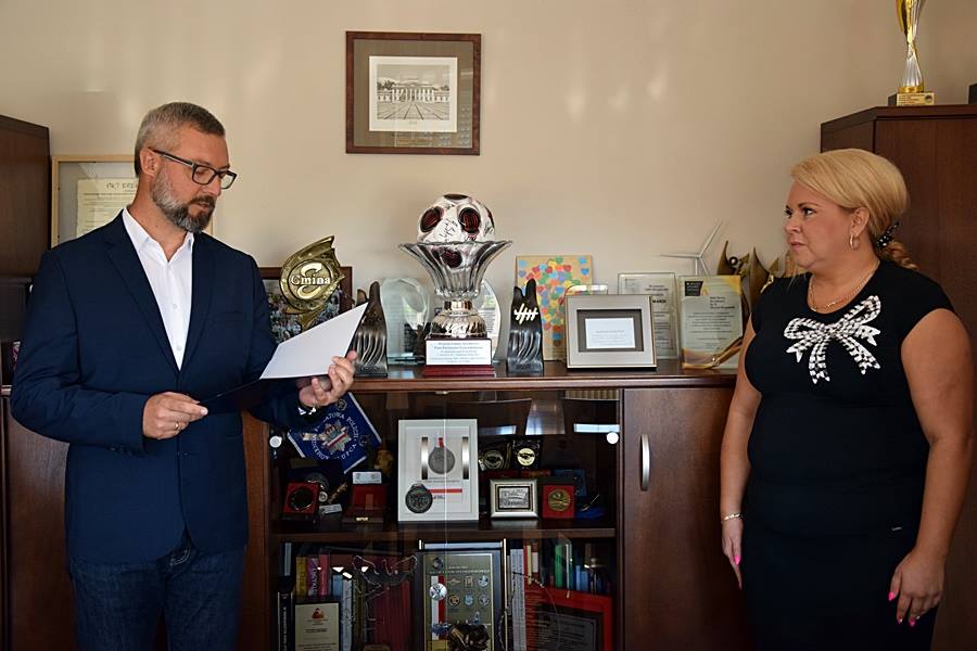 Agnieszka Wardęcka z awansem