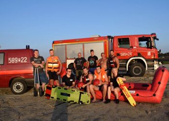 OSP Orchowo po ćwiczeniach