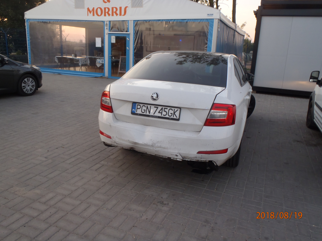 Powidz – stłuczka przed bazą wojskową