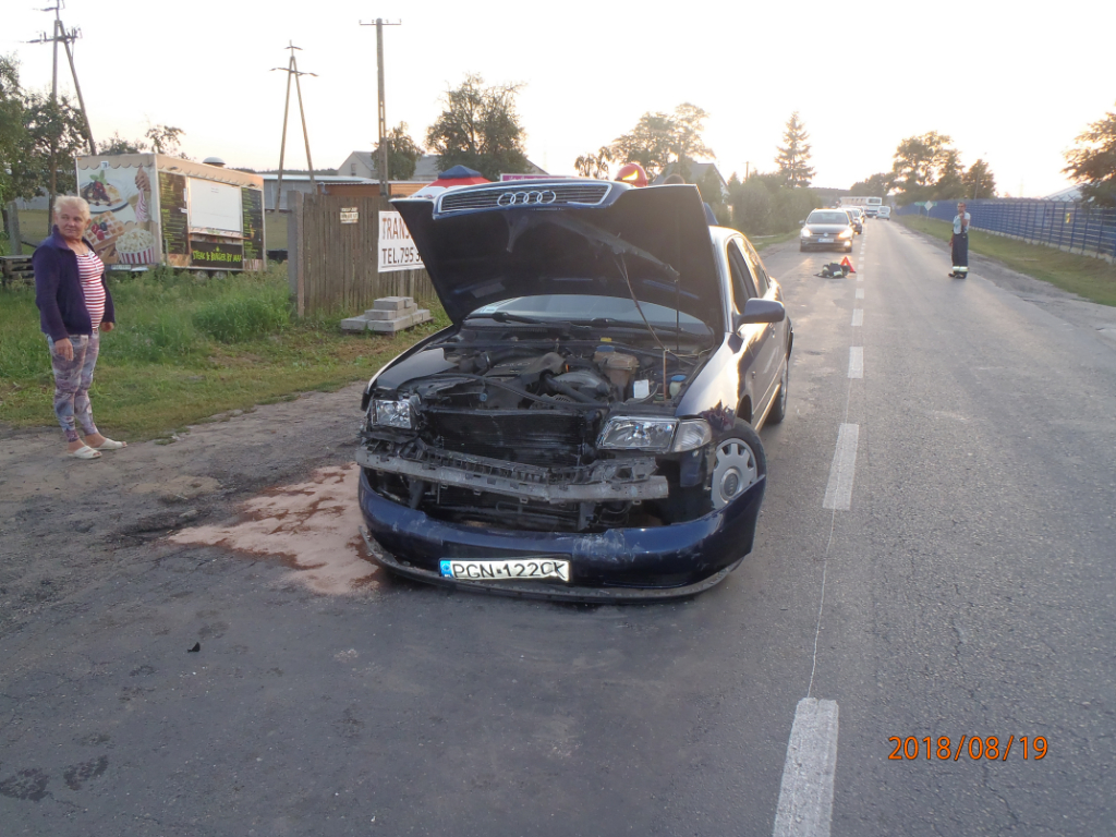 Powidz – stłuczka przed bazą wojskową