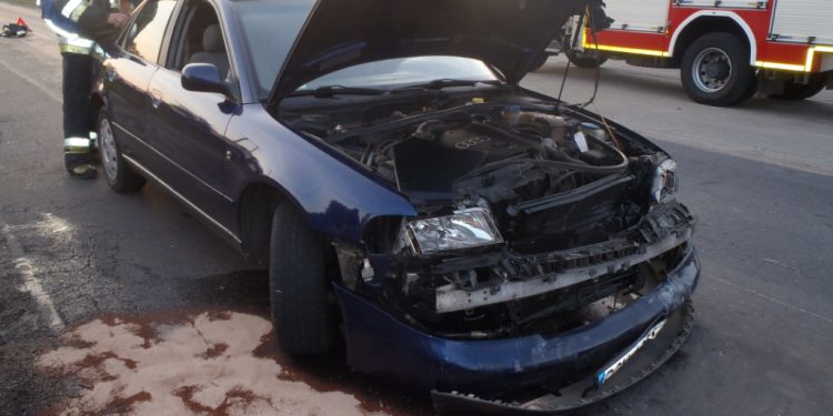 Powidz – stłuczka przed bazą wojskową