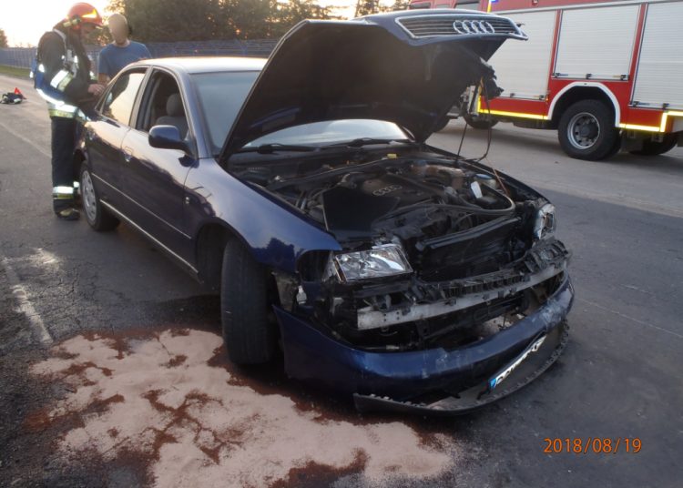 Powidz – stłuczka przed bazą wojskową