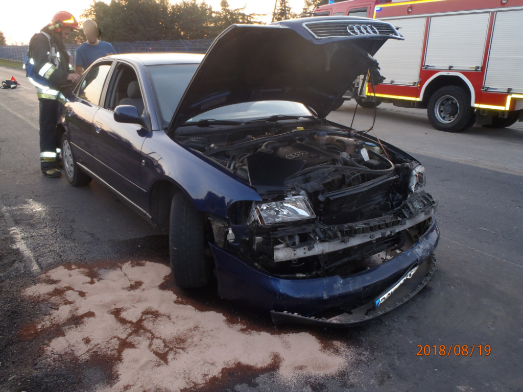 Powidz – stłuczka przed bazą wojskową