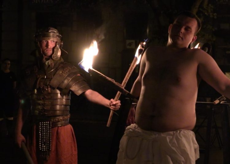 Wigilia św. Wawrzyńca na początek święta miasta FILM