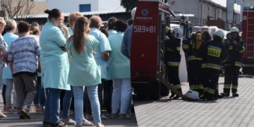 Ewakuacja w Spółdzielni Inwalidów. Co się stało?