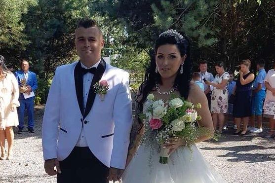 Justyna i Bartek. Samych pięknych chwil!