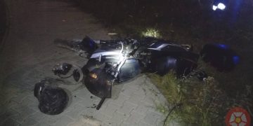 Słupczanin w ciężkim stanie po wypadku na motorze (ZDJĘCIA)