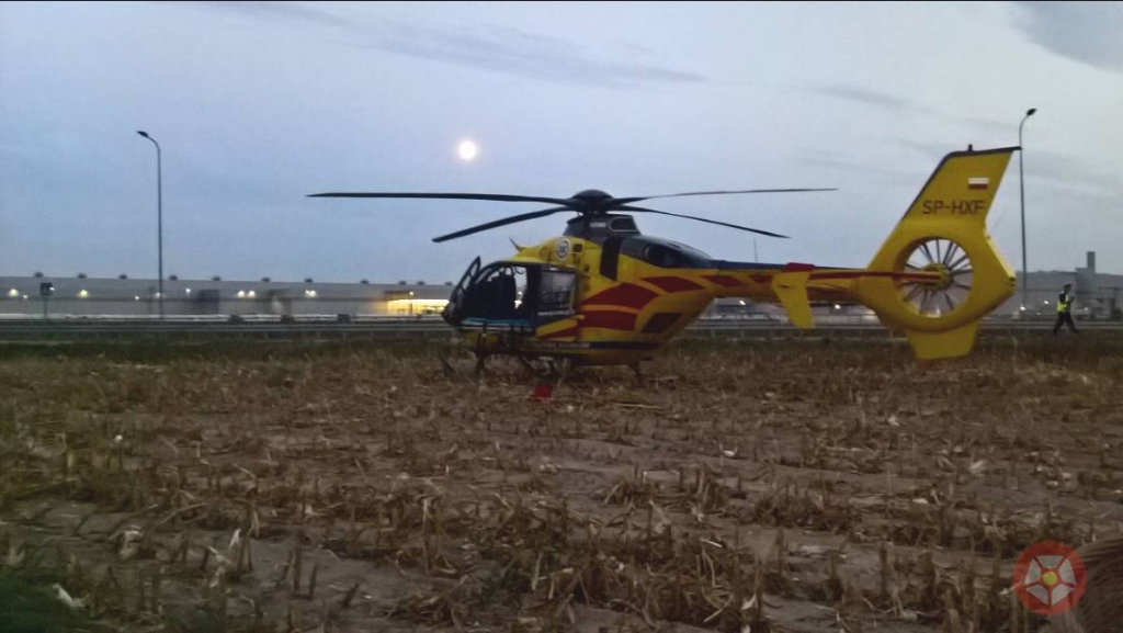Słupczanin w ciężkim stanie po wypadku na motorze (ZDJĘCIA)
