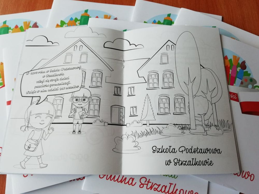 100 kolorowanek na stulecie niepodległości