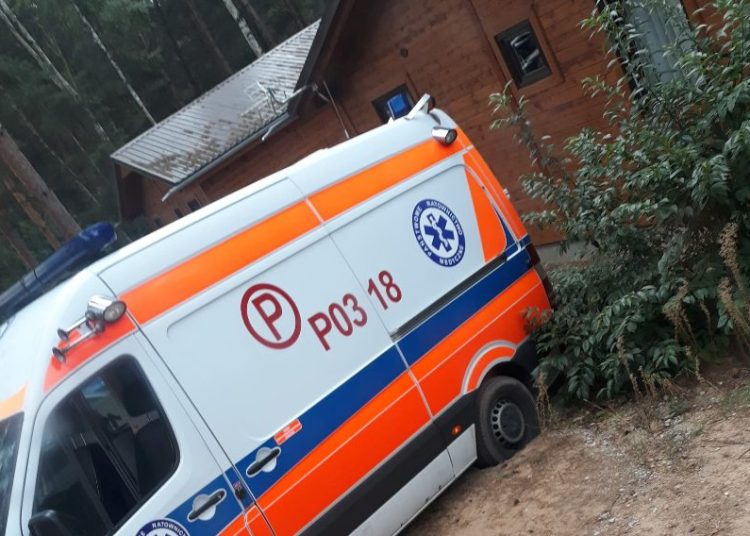 Załoga karetki potrzebowała pomocy