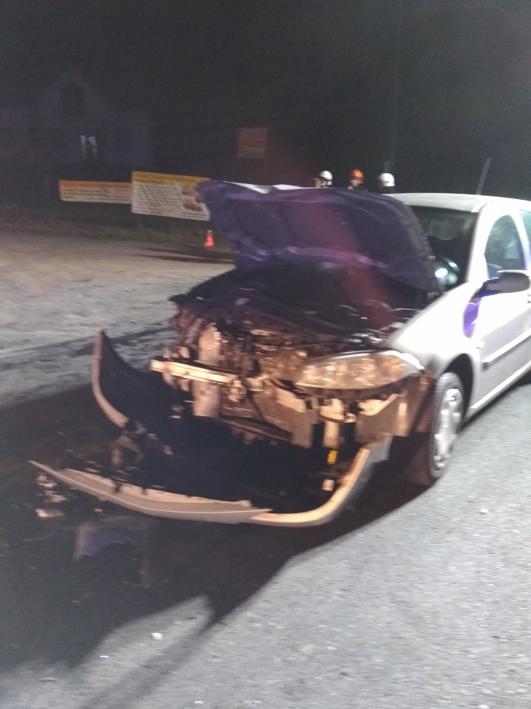 Wypadek w Kochowie. 2 osoby w szpitalu