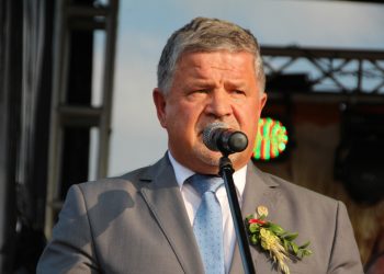 Odebrał odznakę Zasłużony dla Powiatu Słupeckiego