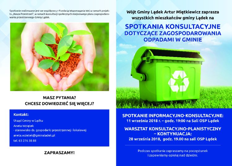 Lądek zaprasza na konsultacje