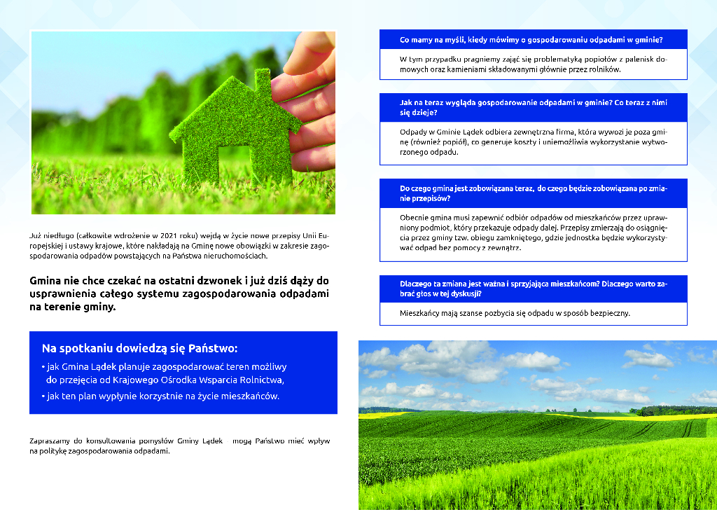 Lądek zaprasza na konsultacje
