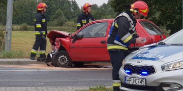 Wypadek na Warszawskiej. Zderzyły się trzy auta